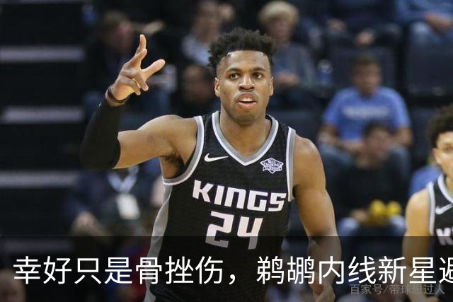 幸好只是骨挫伤，鹈鹕内线新星避免了重大伤病的发生？
