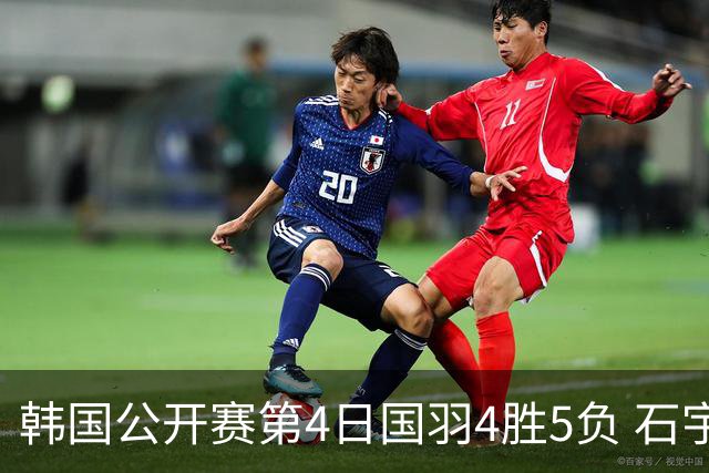 韩国公开赛第4日国羽4胜5负 石宇奇李诗沣遭横扫